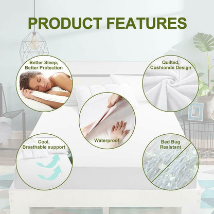 Teddy Fleece Fitted Sheet Extra Deep Cosy Warm Luxury Waterproof Mattress Cover