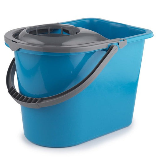 Beldray Large Mop Bucket Detachable Mop Wringer Lightweight Durable Handle 14L
