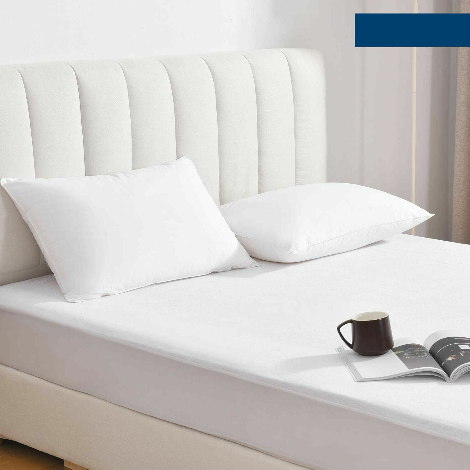 MATTRESS COVER PROTECTOR WATERPROOF TERRY FITTED SHEET SINGLE DOUBLE KING SIZE