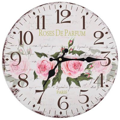 Vintage Wall Clock Colourful 30 Cm