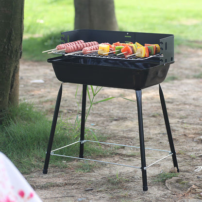 Portable Outdoor Simple Barbecue Oven for Camping and Outdoor Use
