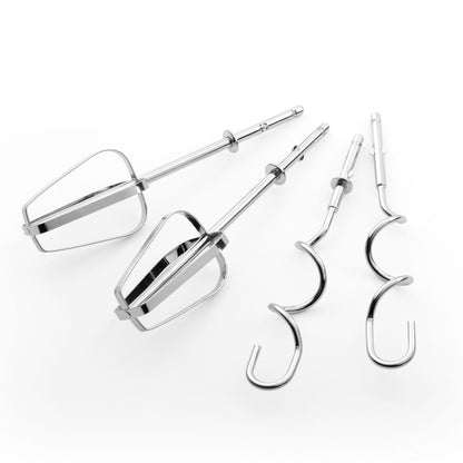 Progress Hand Mixer Electric Whisk & Dough Hooks Lunar 5 Speeds & Turbo 300 W