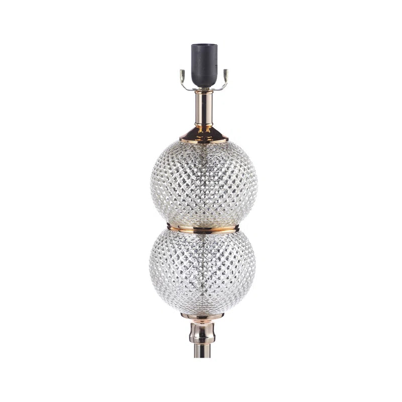 Axiry 157.5Cm Living Room Floor Lamp with Glass & Metal Base, Floor Standing Corner Lamp with Linen Shade