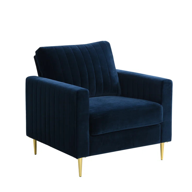 Marienville 3 - Piece Velvet Living Room Set