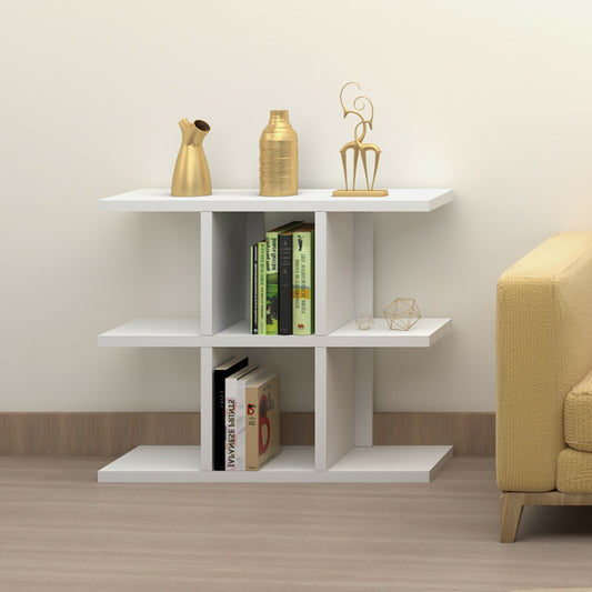 Avalon Wooden Bookcase Living Room Modern Display Shelves Storage Unit Divider
