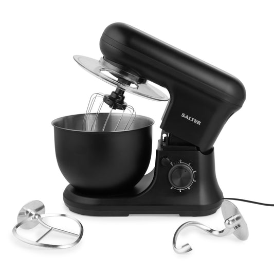 Salter Digital Kitchen Scale & Stand Mixer Stainless Steel for Cooking/Baking