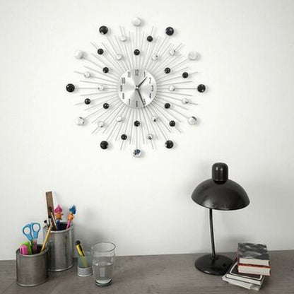Wall Clock with Quartz Movement Modern Design 50 Cm