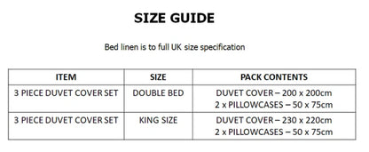 Jenifry Ivory Microfibre 8TC Modern & Contemporary Duvet Cover Set