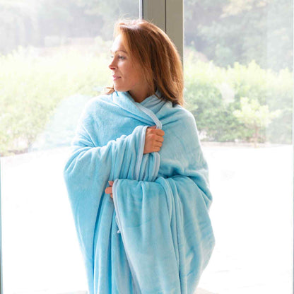 Large Blanket Fleece Throw Sofa Bed Luxury Soft Warm for Winter Single Double UK