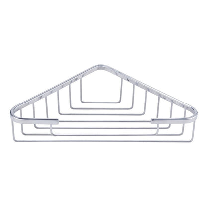 Bathroom Wall Mounted Corner Stainless Steel Caddy Storage Shelf Rack Basket