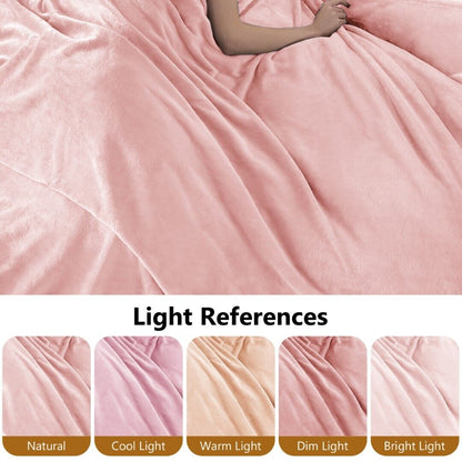 Large Fleece Blanket Throw Reversible Soft Warm Bed Sofa Blanket Double & King